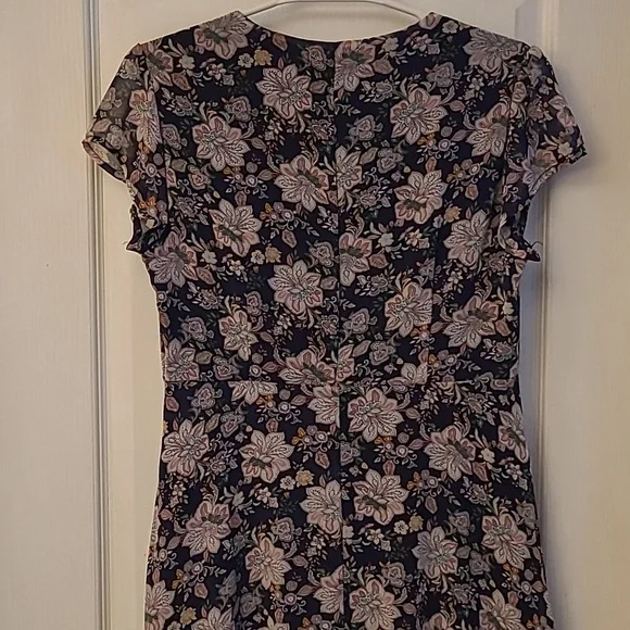 LIKE NEW Altar'd State Floral Print High Low Floral Short Sleeved Dress - Picture 12 of 12